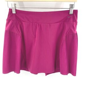 Nike‎ Dri-FIT Pleated Golf Skort in Berry Size S Activewear Tennis Pickleball